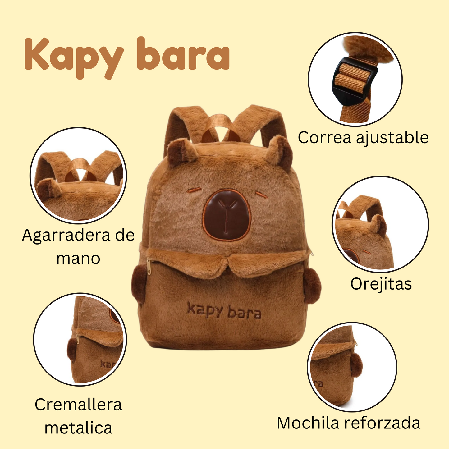 Mochila Kapy bara